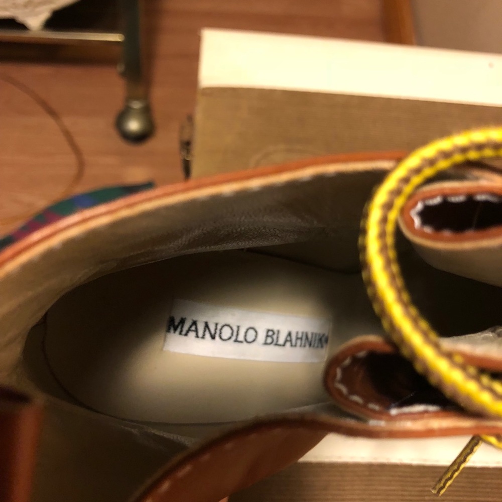 Manolo Blahnik okla stiletto/boot. Vintage - Picture 4 of 8